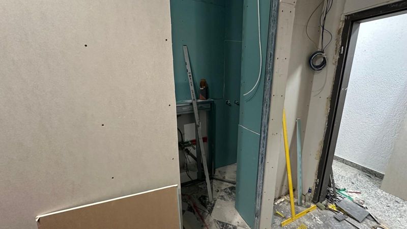 bathroom drywall moisture board