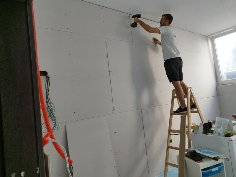 drywall ceiling installation